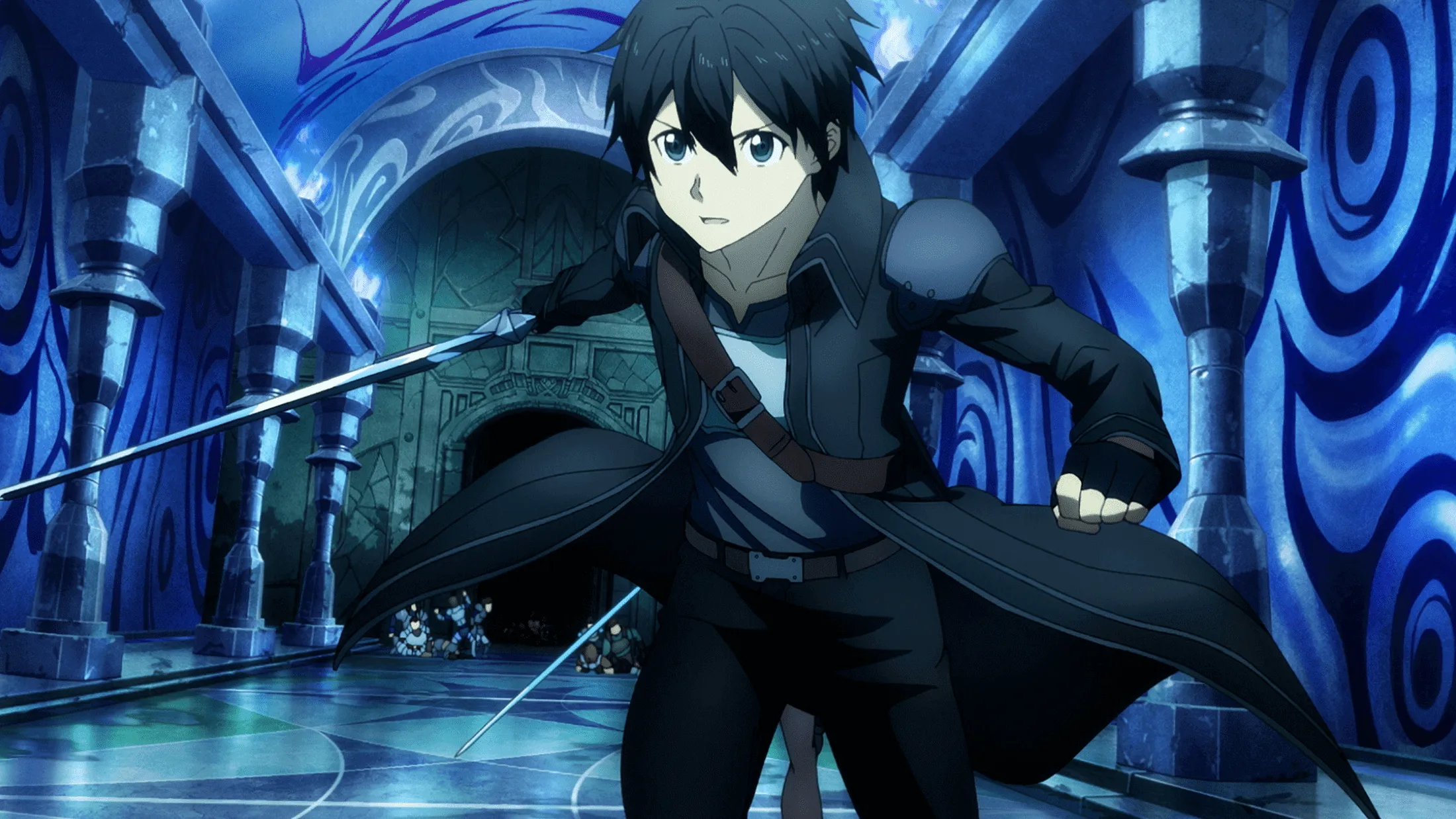 Kirito em Sword Art Online The Movie - Progressive - Scherzo Of Deep