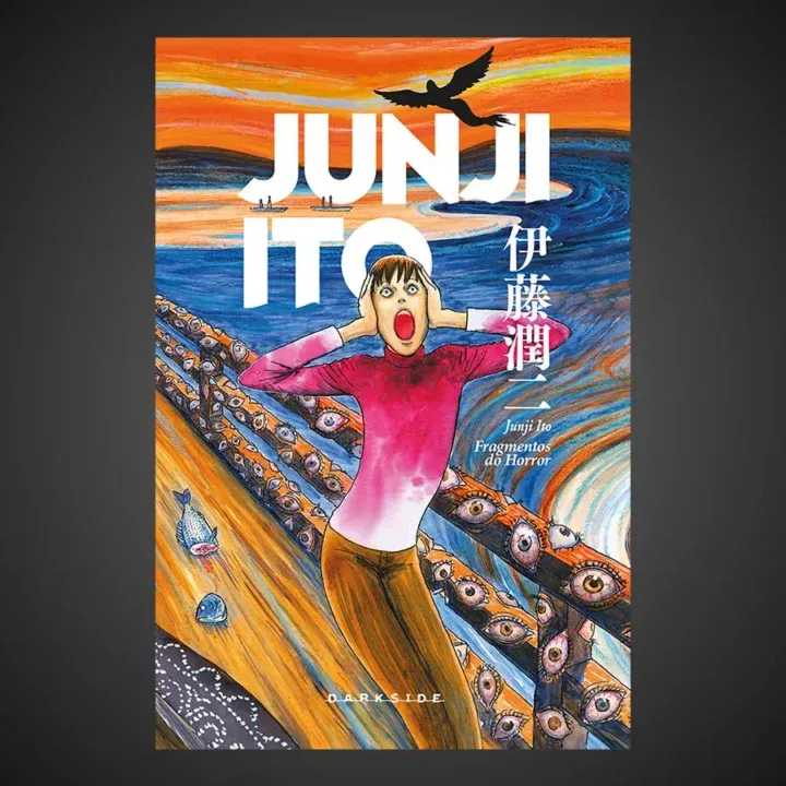 Capa de Fragmentos do Horror, de Junji Ito.