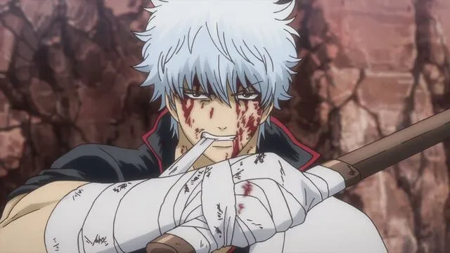 Gintoki Sakata personagem principal de Gintama