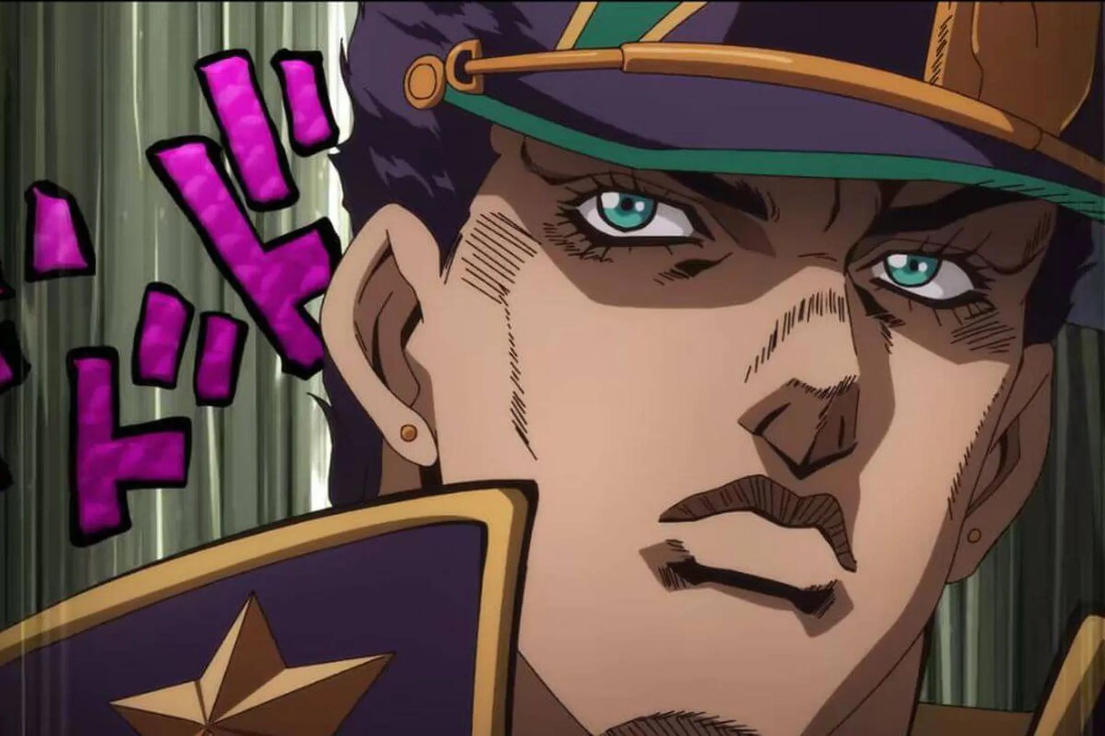 Jotaro, de Jojo's Bizarre Adventure