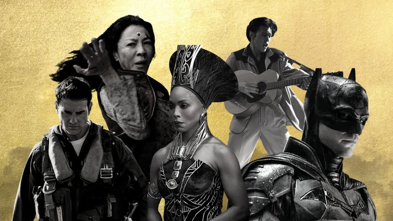 Montagem com indicados ao Oscar 2023