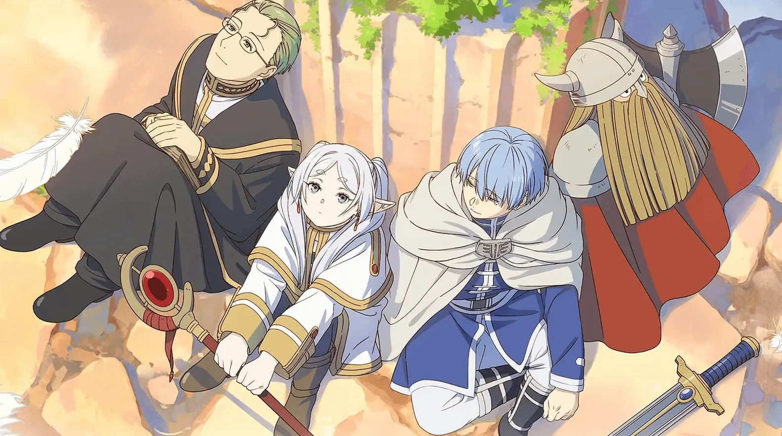 Frieren e a Jornada para o Além Reprodução / MadHouse - Crunchyroll