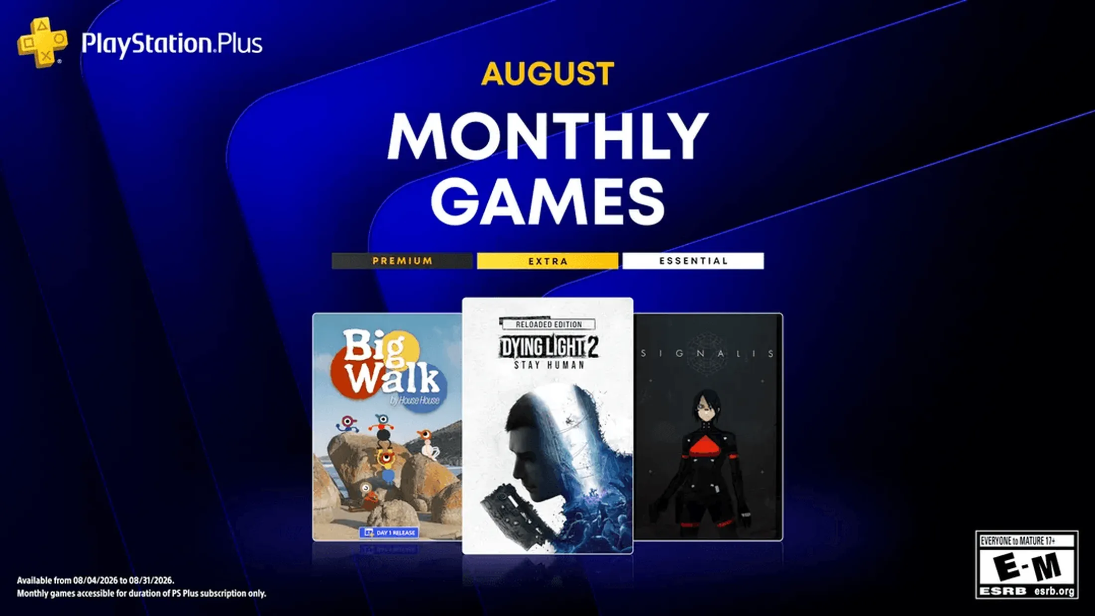 JOGOS PS PLUS AGOSTO 2026
