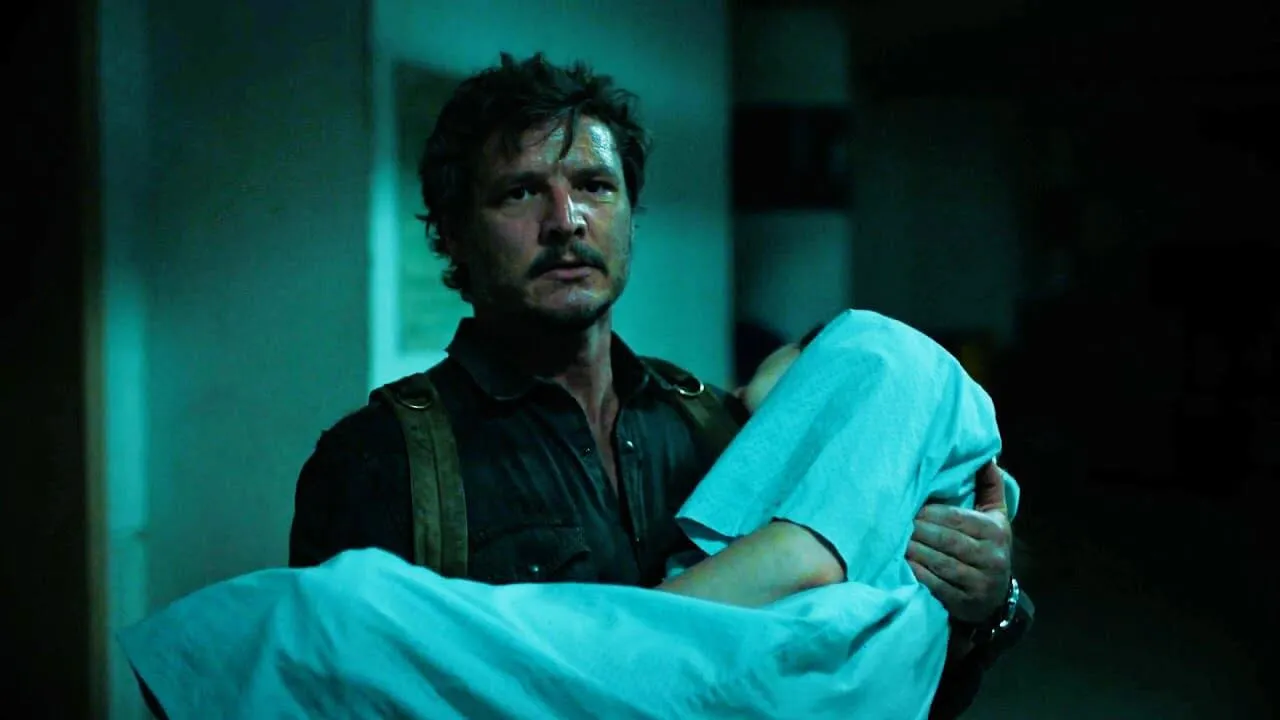 Joel resgata Ellie em The Last of Us. 