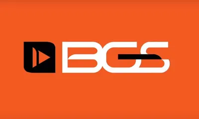 Logo da Bgs em Laranja