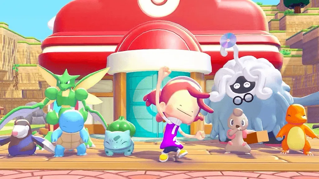 Ditto em pokémon Pokopia