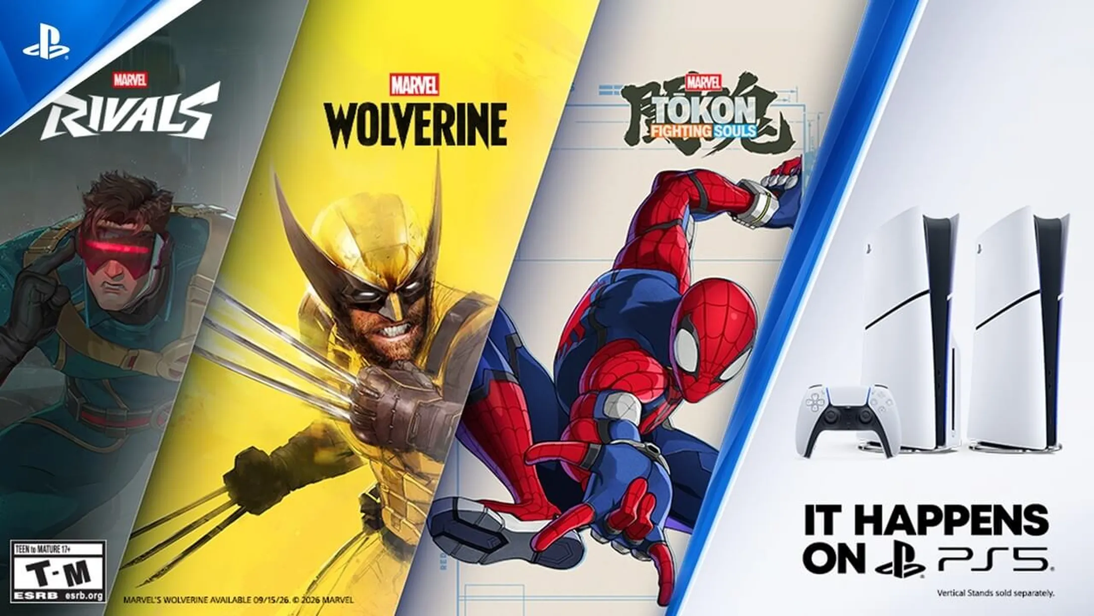 Jogos da Marvel no PS5