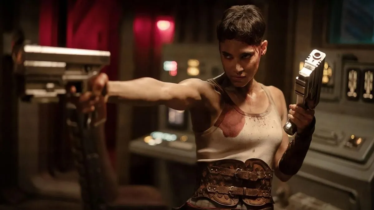 Sofia Boutella em Rebel Moon Parte 2