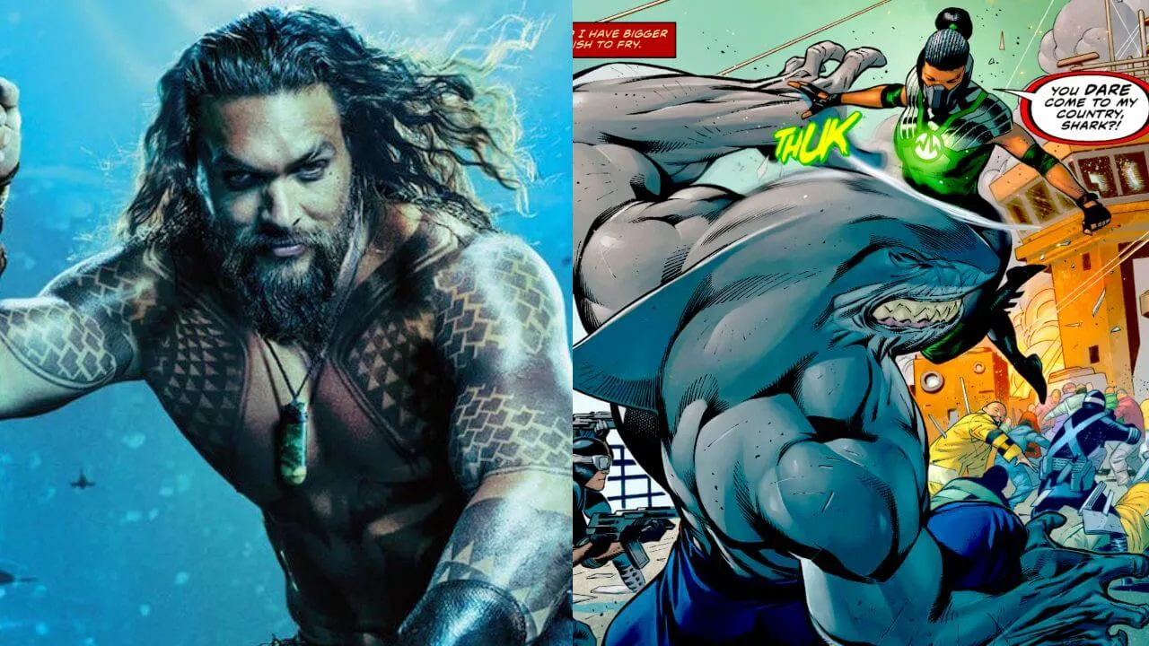 Conheça ‘Karshon’ o vilão do Lanterna Verde que desafia Aquaman em ‘O Reino Perdido’