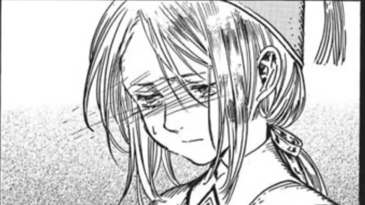 Riliphin triste olhando para baixo