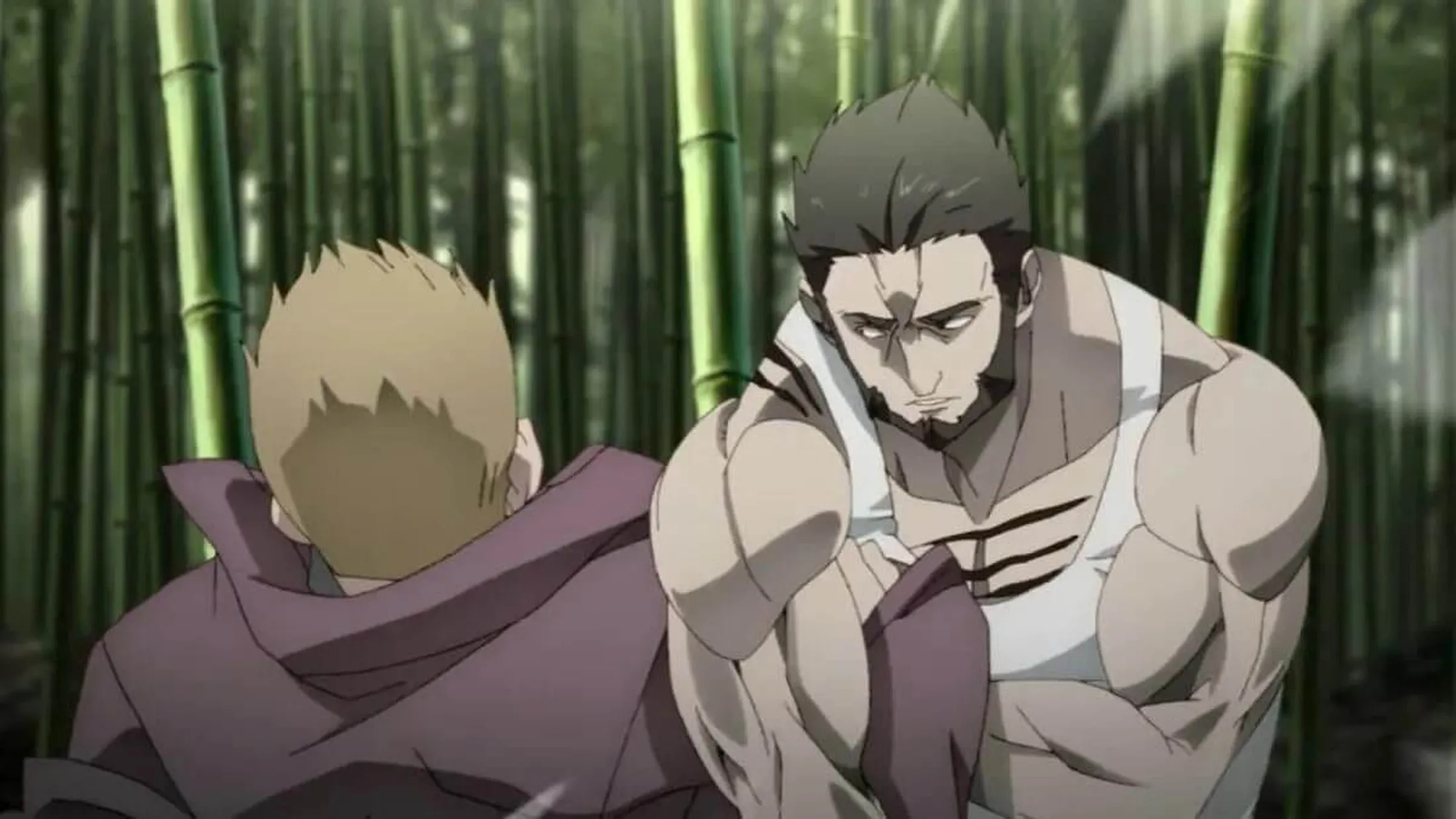 Juzo Fujimaki,personagem principal de Garouden. Foto: Reprodução | Netflix