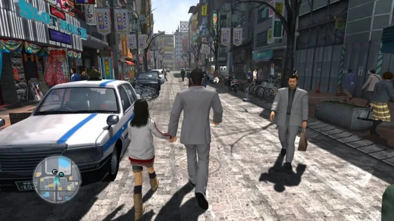 Captura de tela de Yakuza. Foto: Divulgação/ SEGA