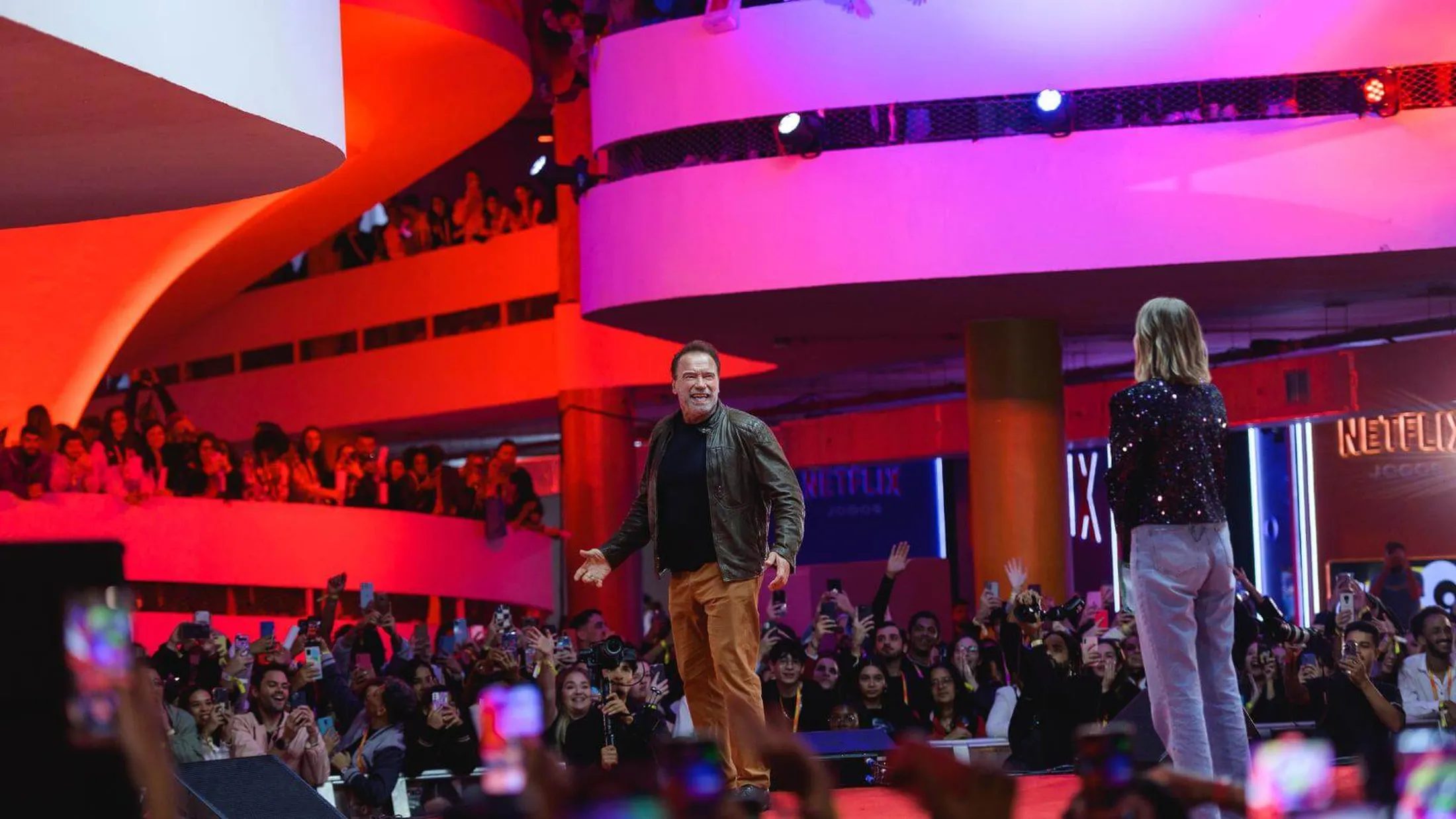 Artistas no Tudum 2023 - Foto: Reprodução/Netflix