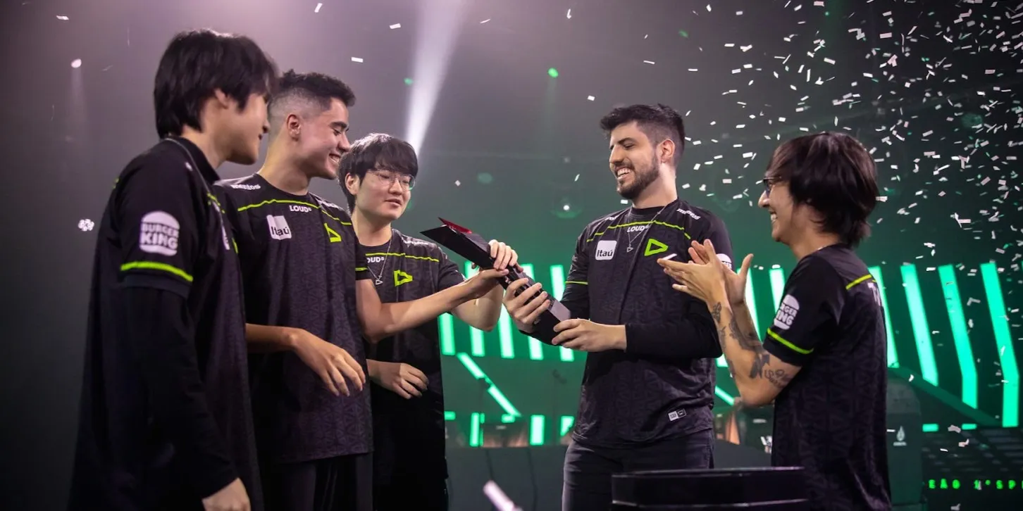 LOUD é a grande campeã do primeiro split do CBLOL 2023 (Foto: Divulgação/LOUD)