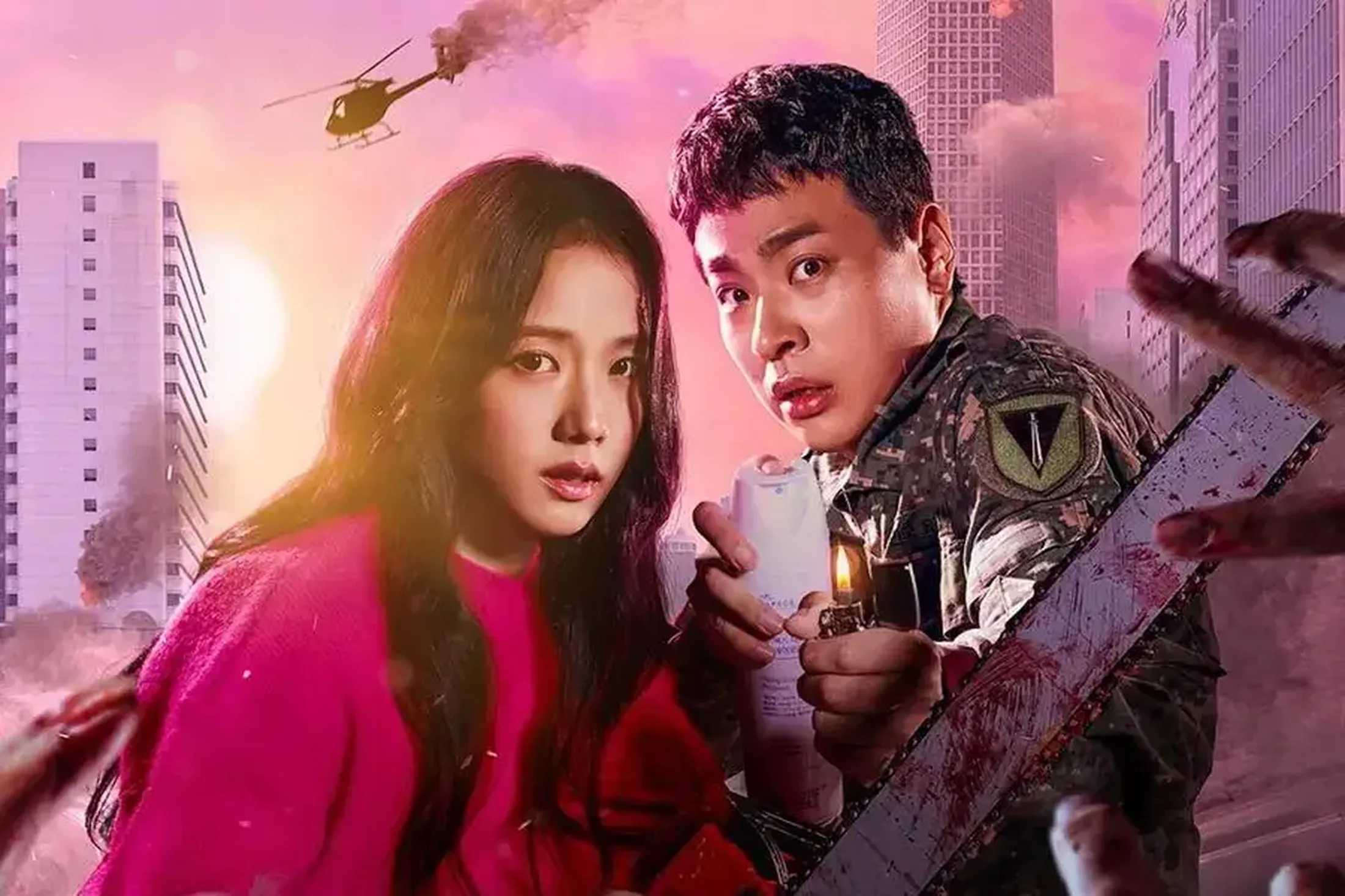 Jisoo em Newtopia, novo drama sul-coreano.