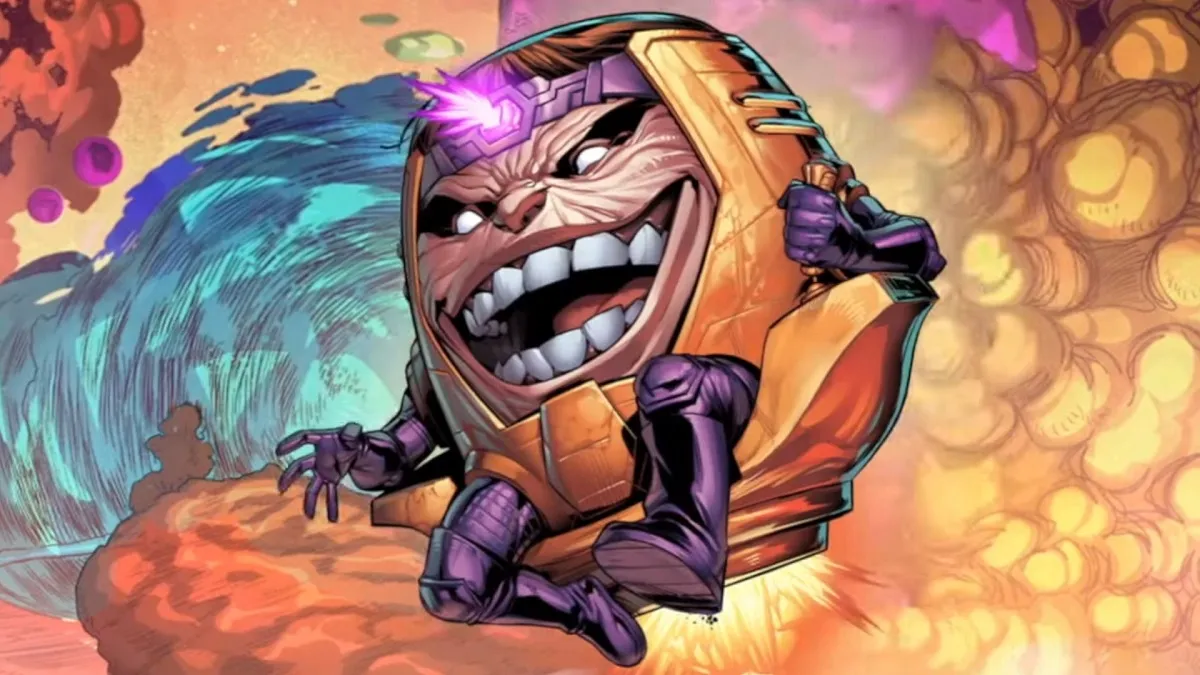 Modok, um dos cabeças responsáveis pela criação do Hulk Vermelho