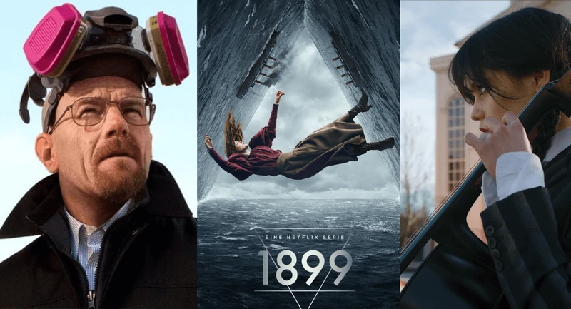 2º temporada de Wandinha, 1899 cancelada, volta de Walter White marcaram a primeira semana de janeiro