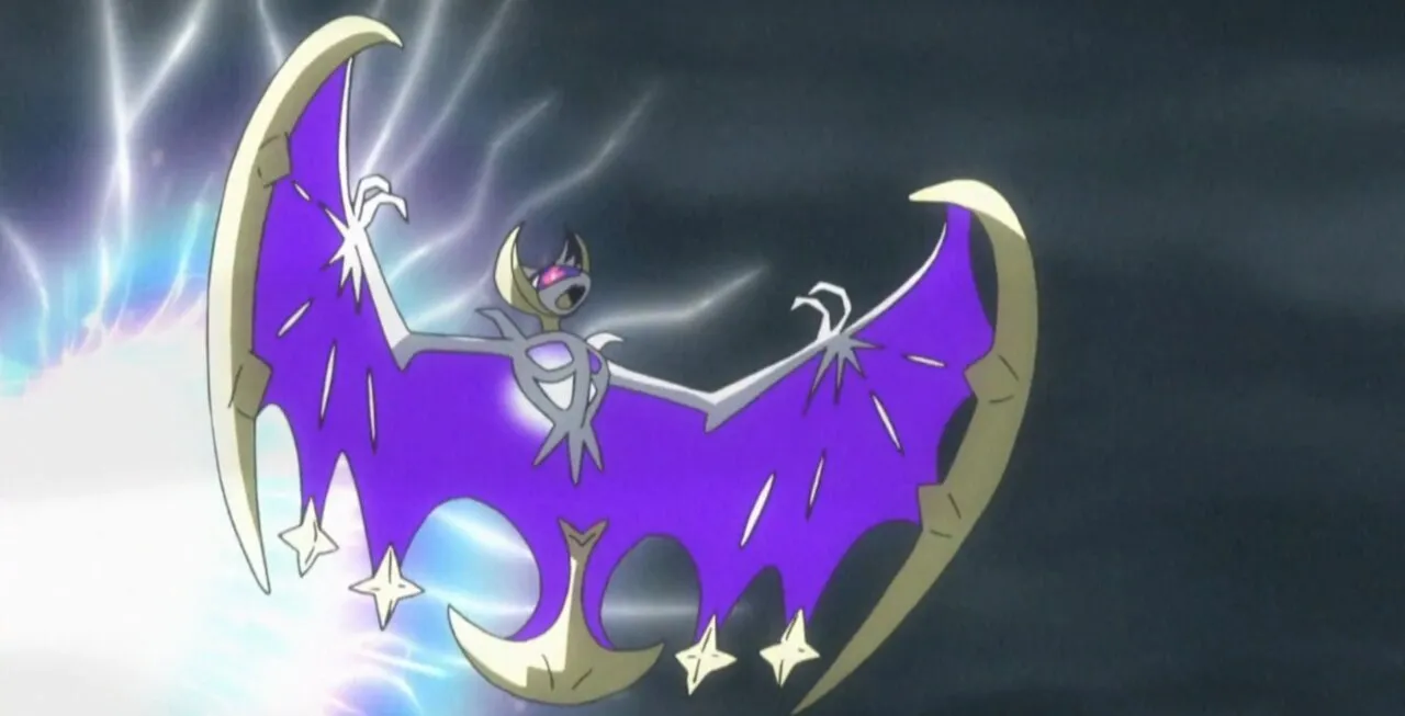 Lunala voando