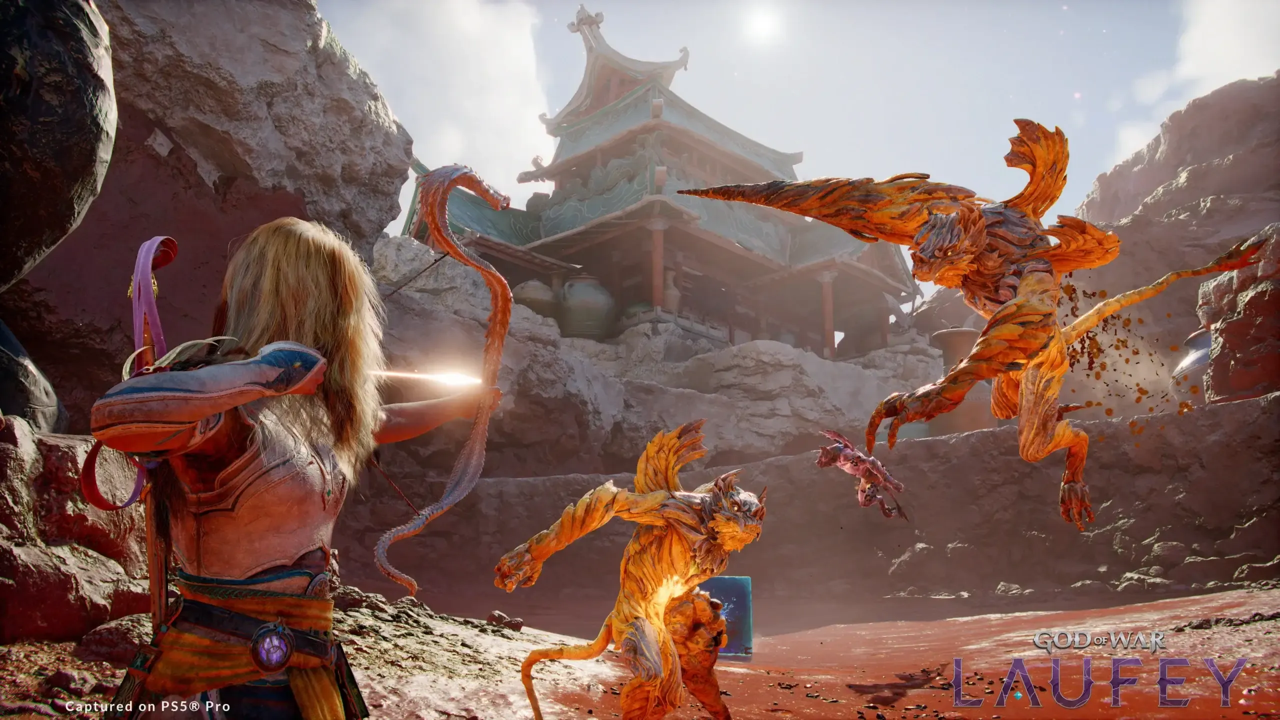 God of War Laufey Arco da Serpente gameplay