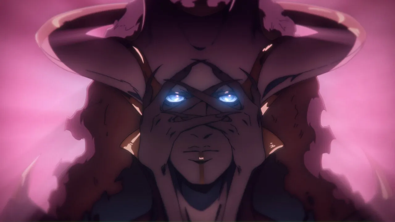 Castlevania: Nocturne S1. Sydney James Harcourt as Edouard in Castlevania: Nocturne S1. Cr. Courtesy of Netflix © 2023
