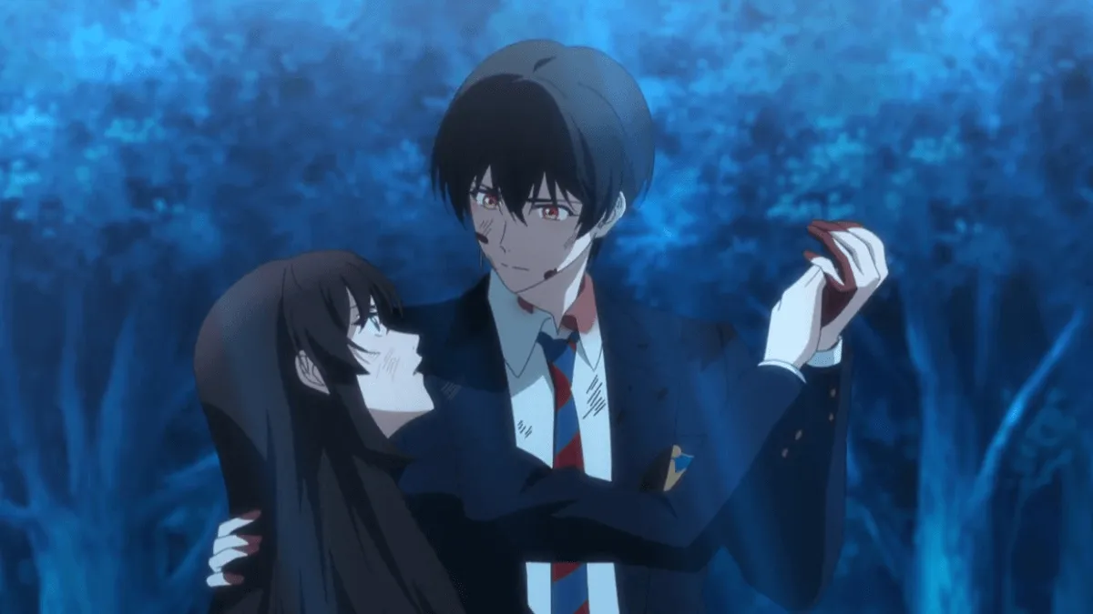 menino segurando menina que está caindo a pegando em sua mão