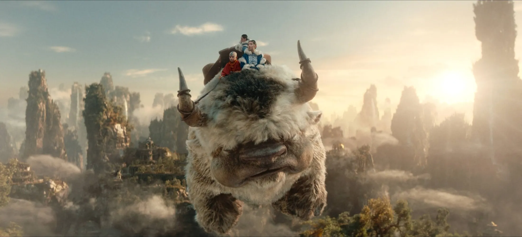 Personagens de avatar montados no appa