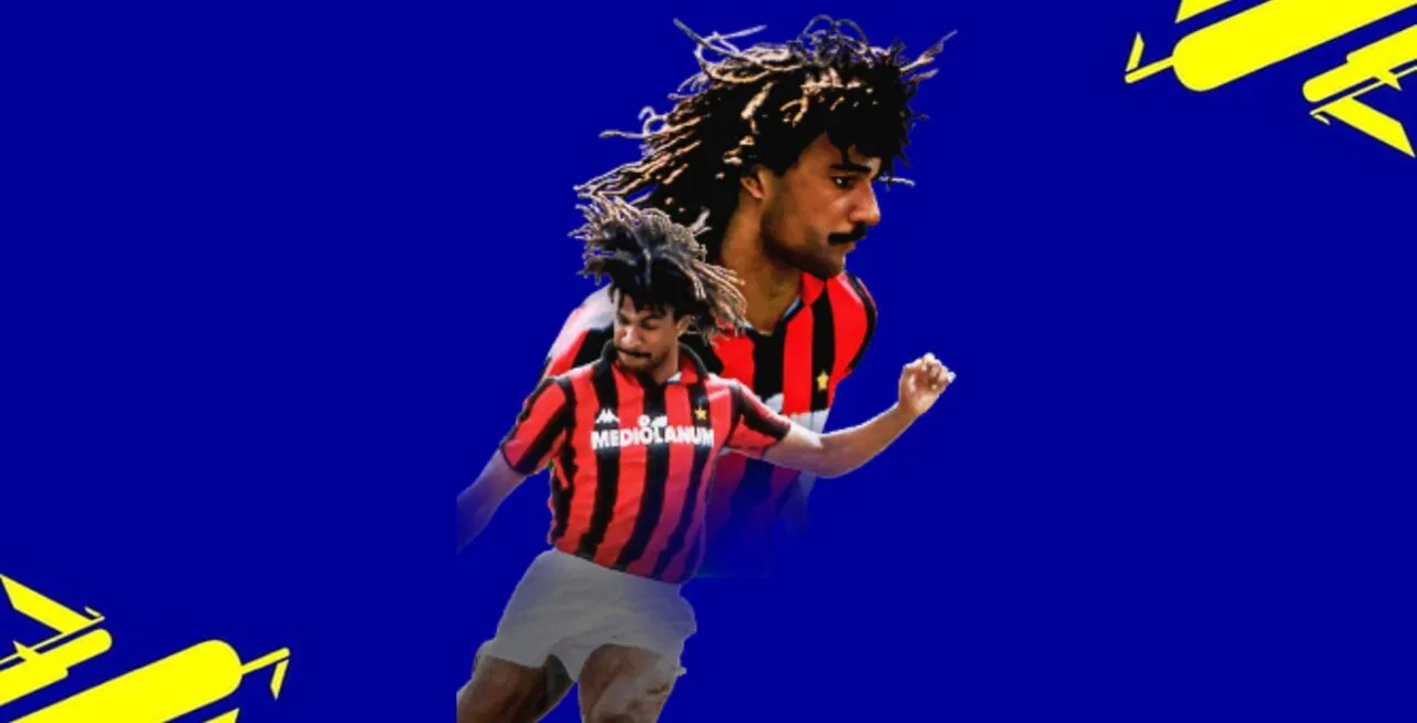 Background do jogo eFootball com o jogador Gullit ao centro