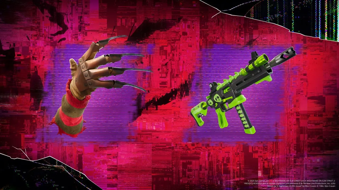Freddy Krugger no Fortnite