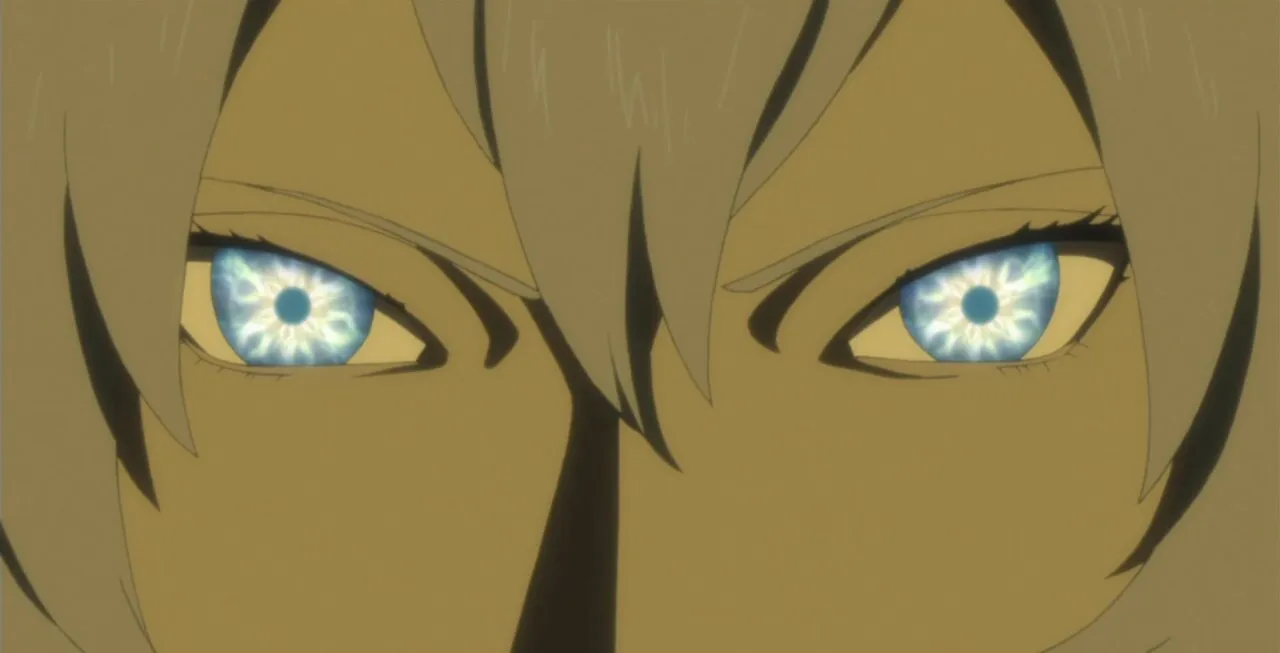 Personagem Toneri usando o Tenseigan