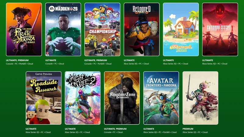 Jogos de fevereiro do Xbox Game Pass