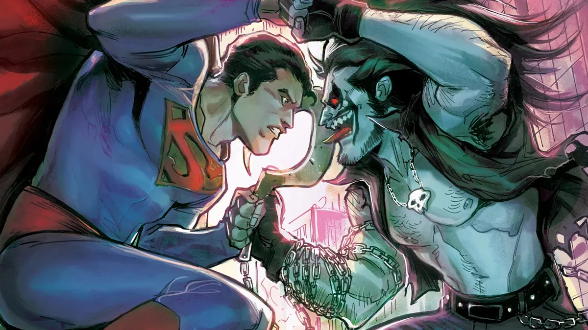 Lobo Vs Superman nas HQ's