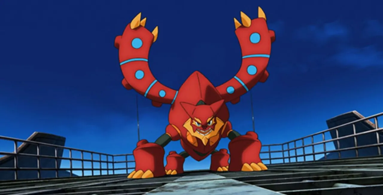 Volcanion irritado