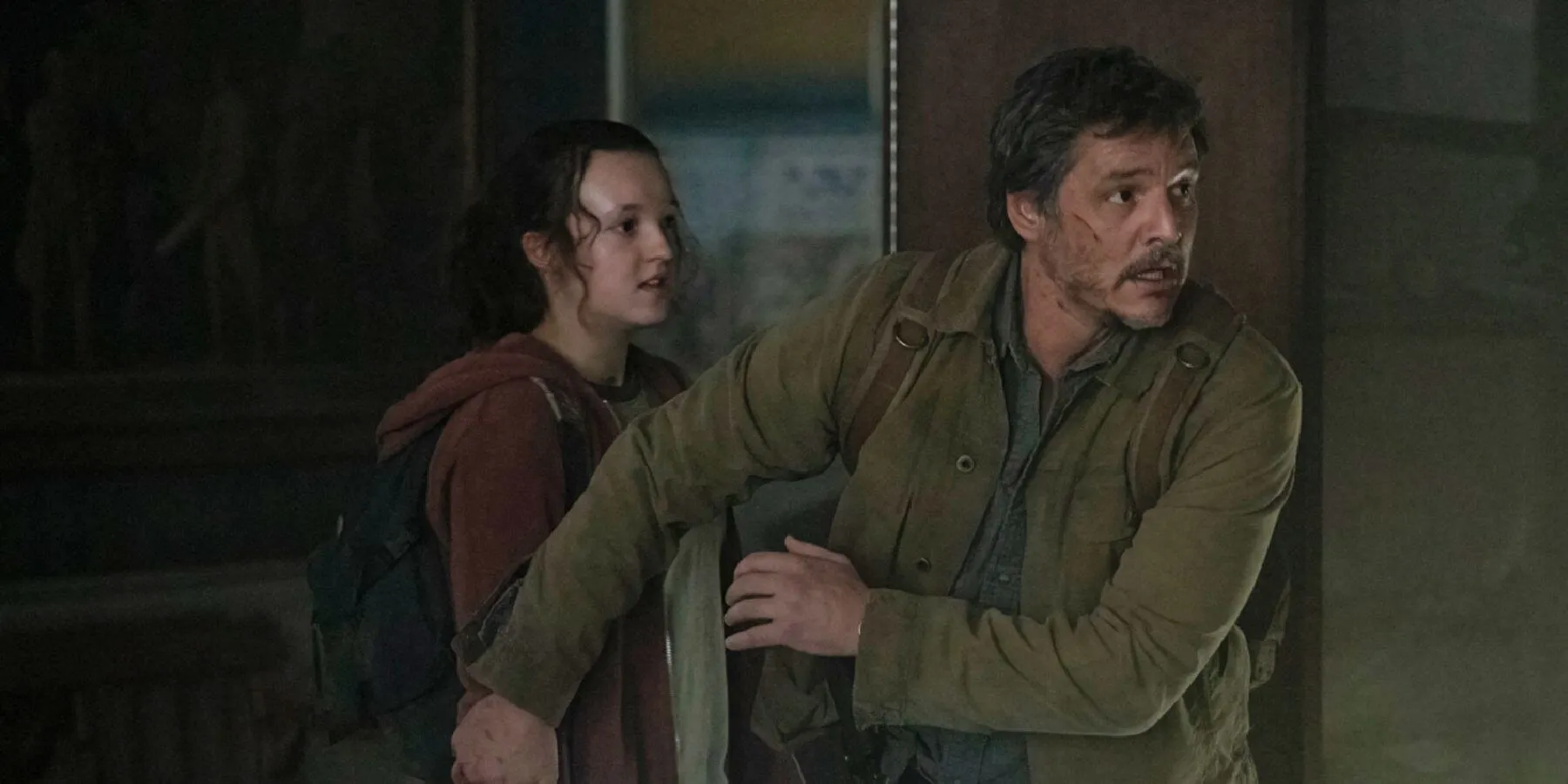 Pedro Pascal e Bella Ramsey em The Last of Us. Foto: Divulgação