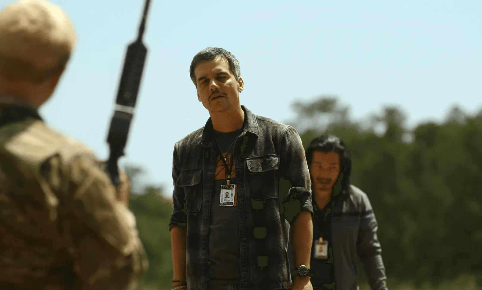 Wagner Moura em Guerra Civil do A24. Foto: Divulgação