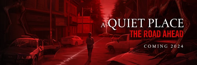 Imagem divulgada pela Stormind Games sobre A Quiet Place: The Road Ahead, jogo inspirado em Um Lugar Silencioso