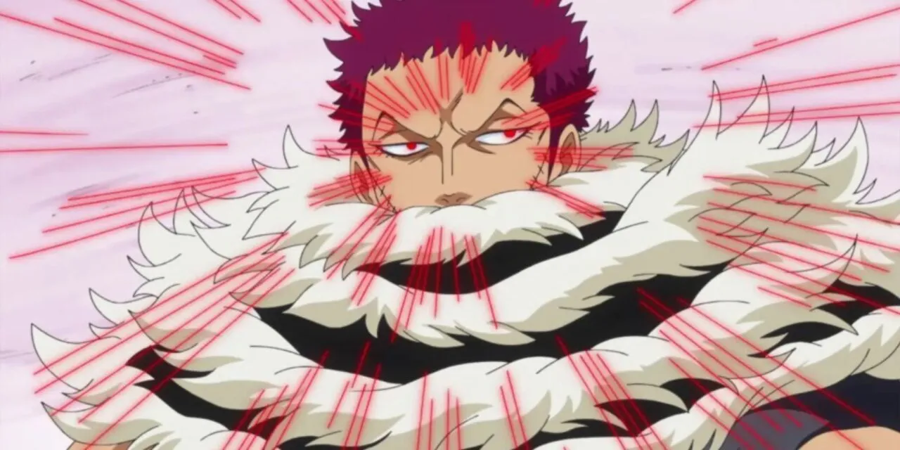 Katakuri usando Haki da visão.