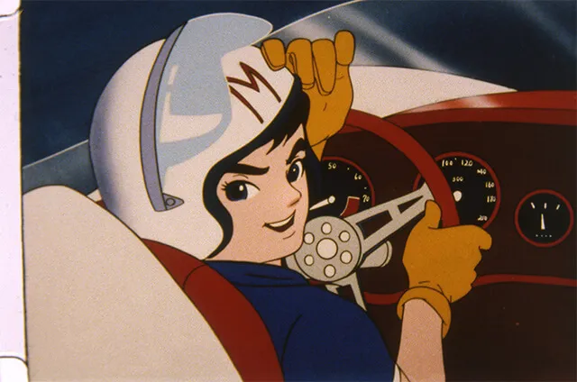Corredor Speed Racer anime antigo