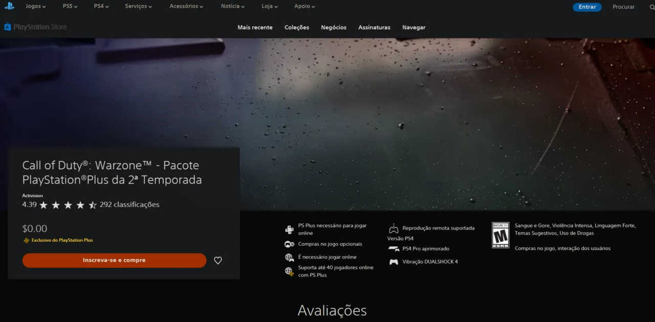 PlayStation Plus - Call of Duty: Warzone