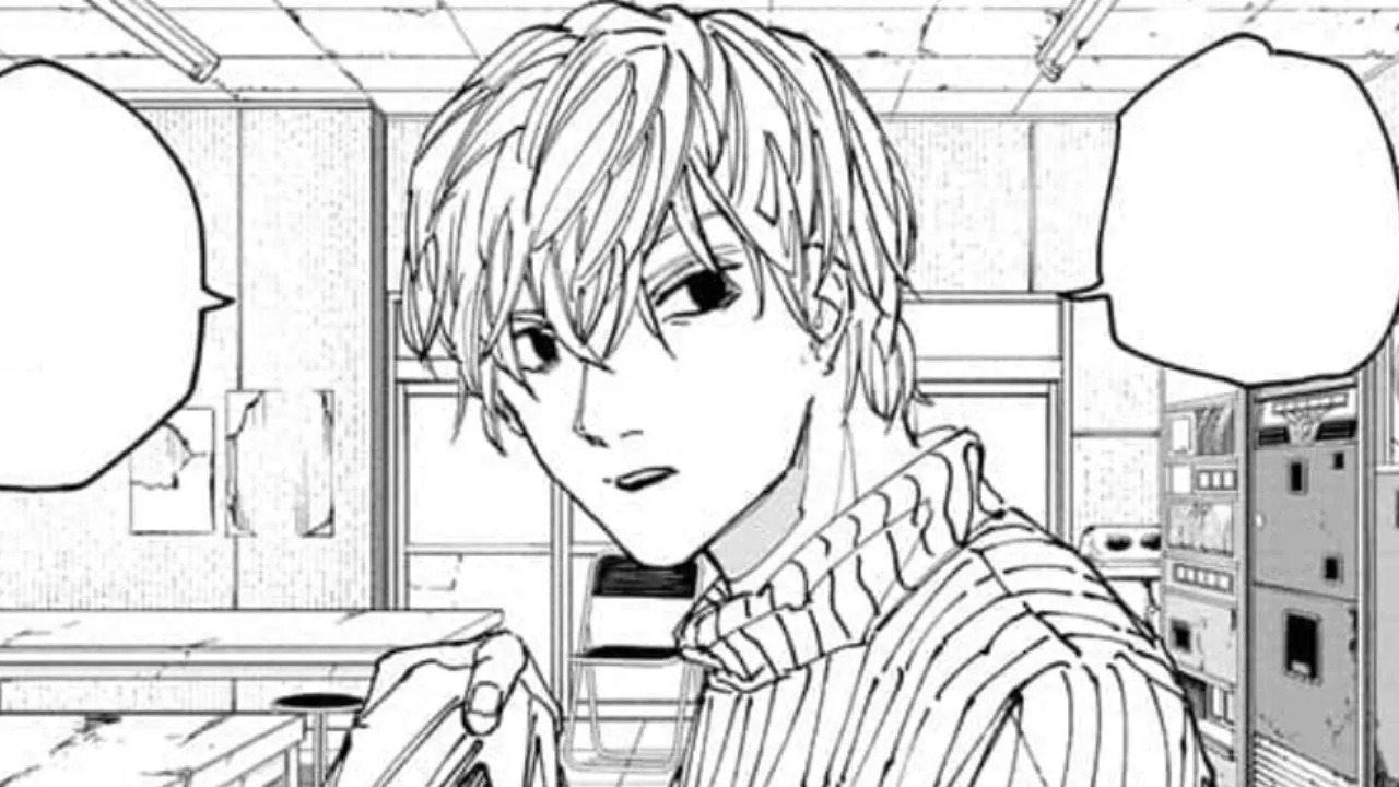 Uzuki olhando para o lado