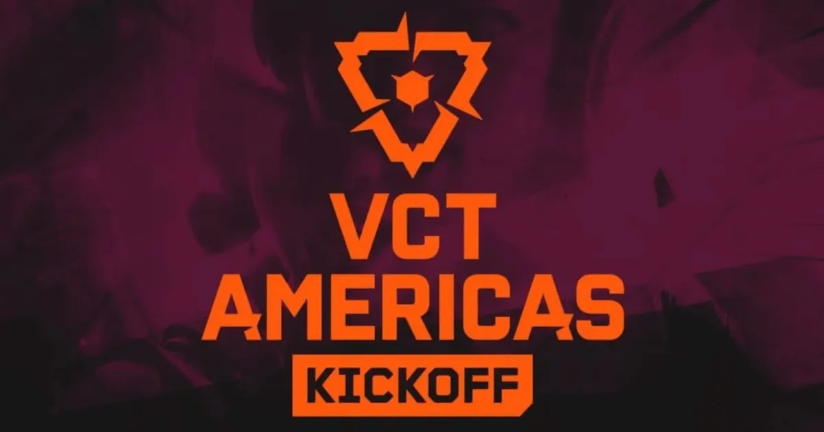 Logotipo do VCT Americas Kickoff 2024