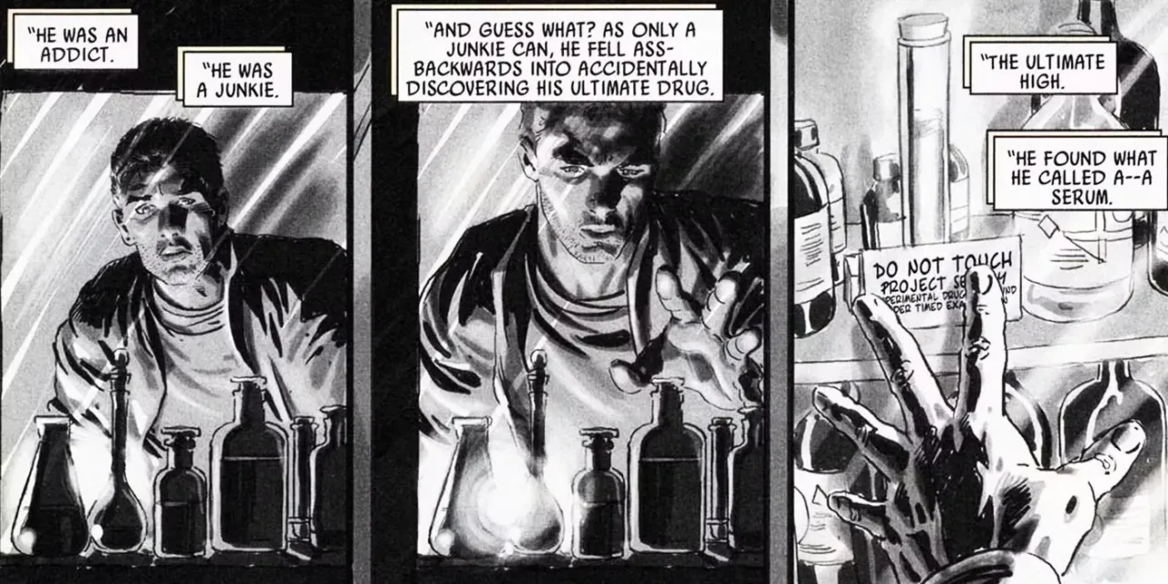 Robert Reynolds era viciado antes de tornar o Sentinela