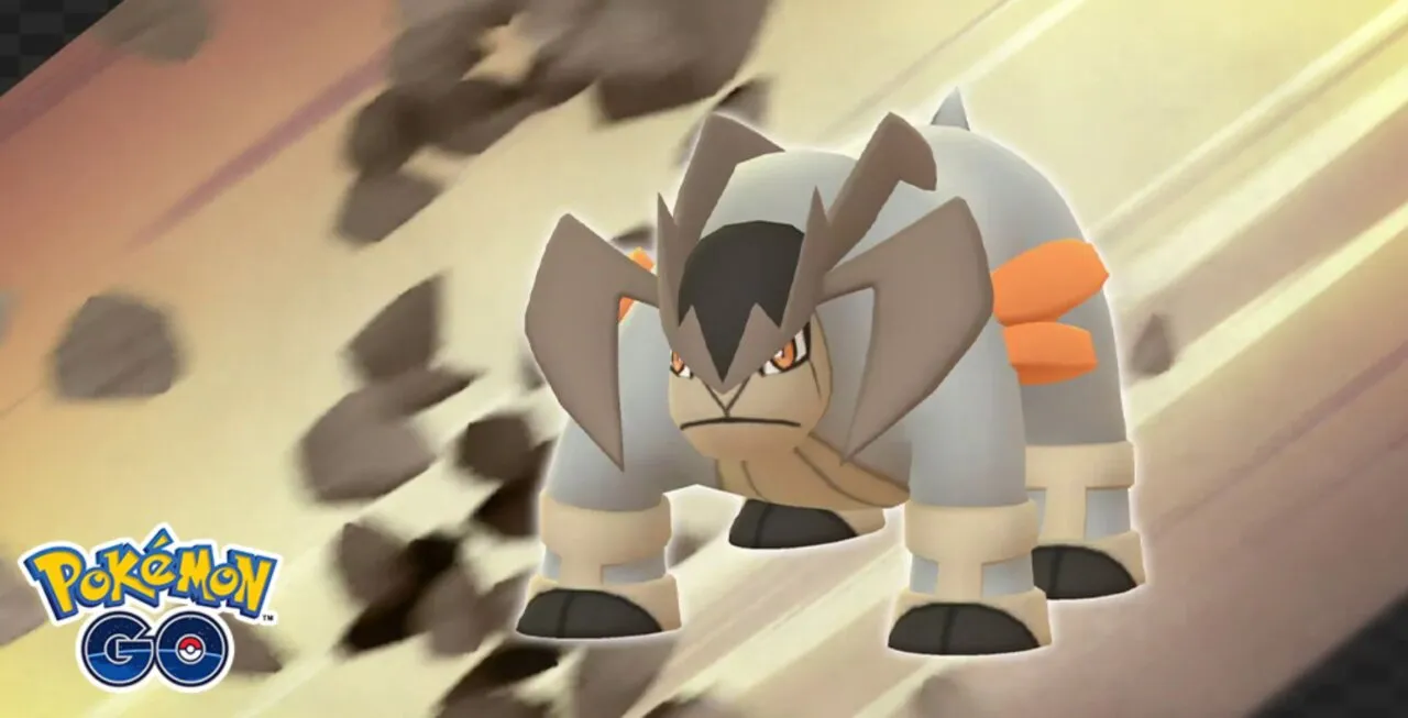 Terrakion em Pokemon Go
