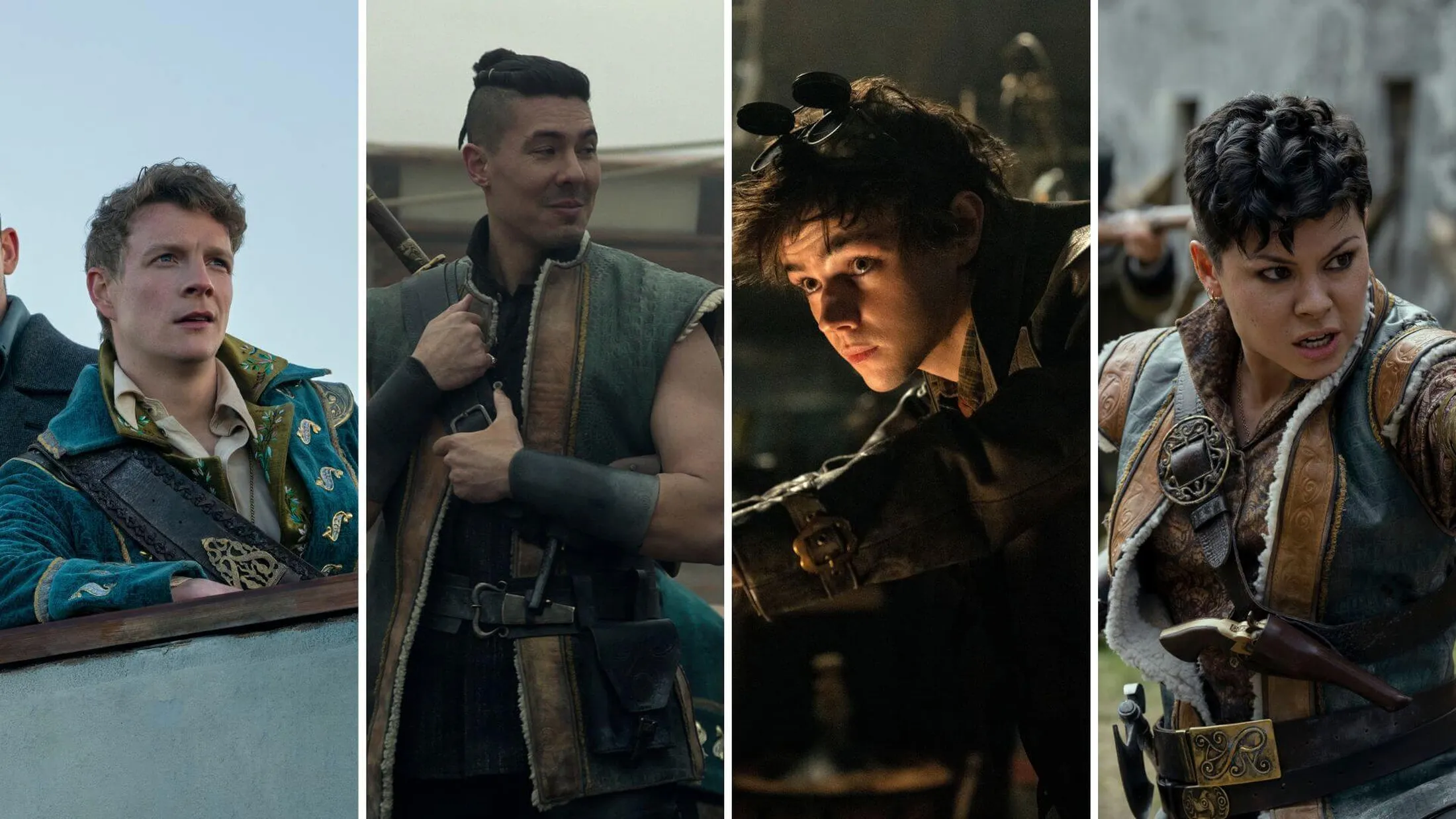 Novos personagens da segunda temporada de Sombra e Ossos - Foto: Divulgação/Netflix