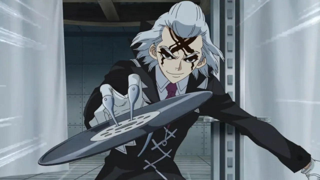 Xeno segurando um CD