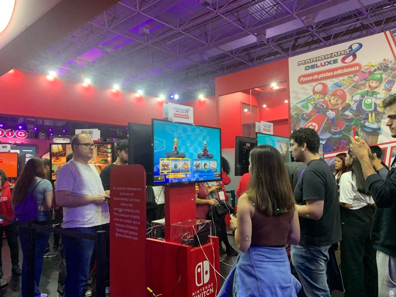 Stand da Nintendo no Big Festival