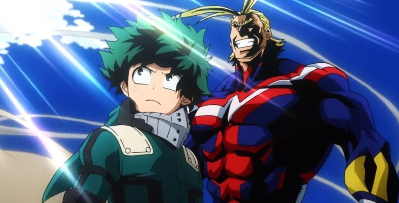 Izuku e All Might