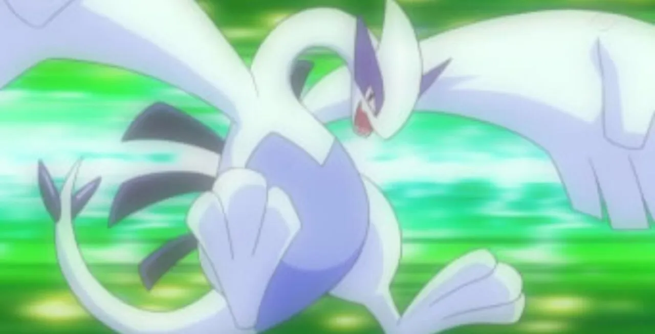 Lugia preparando para atacar