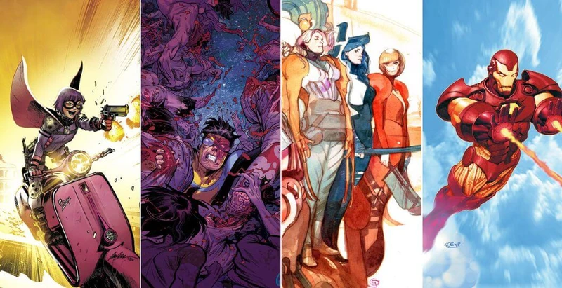 Trabalho de quadrinistas confirmados em CCXP23 - Foto: Divulgação/Omelete