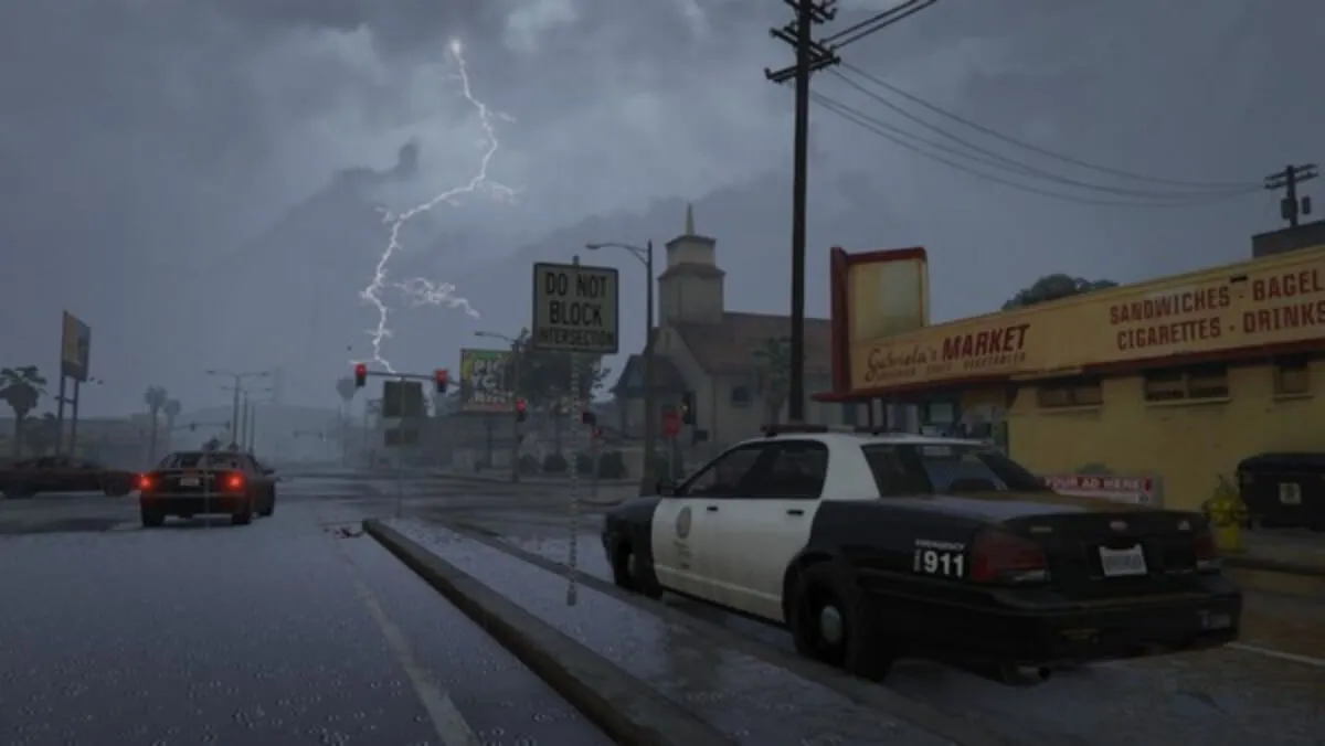 Clima de GTA 6 pode ser imprevisível. Foto: Divulgação/ Rockstar