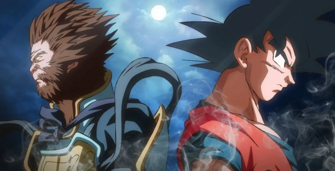 Personagen Sun Wukong e Goku